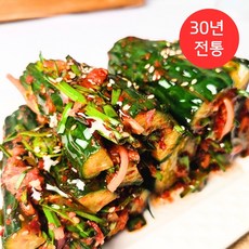 30년 전통 비법양념 오이소박이 100% 국내산 재료 부추 오이김치, 1개, 1kg