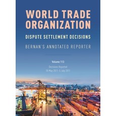 (英文圖書)WTO Dispute Settlement Decisions: Bernan's Annotated Reporter: Decisions Reporte... 精裝版, Bernan Press, 英文