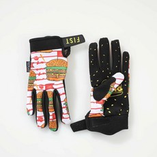 사이클링 장갑 경량 스포티 긴 손가락 보호 장비 자전거 타기 미니멀리스트 디자인, 4. kid