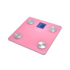 바디라이너 디지털 가정용 체지방 체중계 BL1200P, 핑크