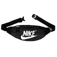 NIKE 印花腰包+PG掛繩, 黑,白