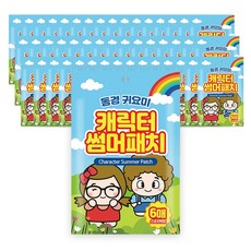 블루무역 뽀리와귀요미 향기스티커, 혼합색상, 50개