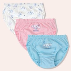 아트박스/프리미에팜 시나모롤 여아용 삼각 팬티 3매세트_1