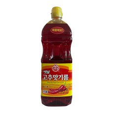 오뚜기옛날 고추맛기름, 1.5L, 1개