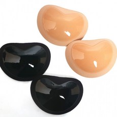 SelM 블랙 2.5cm 스포츠 브라 패드 수영복 가슴 뽕 왕뽕 비키니 볼륨업 얇은 캡