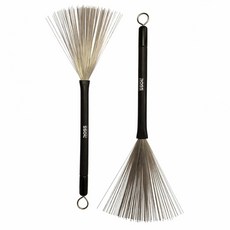 로스 타악기 접이식 와이어 드럼 브러시 조절식 스 재즈 어쿠스틱 페어