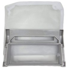 LG전자 (호환) 엘지전자 LG 세탁기 거름망-대 x3개 통돌이 먼지 찌꺼기 먼지망 그물망 세탁망, 3개, LG거름망-대필터WF-HN108A호환