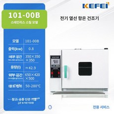건조 전문 장비 진공 챔버 산업용 실험실용 송풍기 수직, 101-00 B 35x35x35