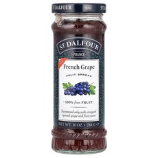 St. Dalfour 프렌치 포도 과일 스프레드 284g(10oz) Dalfour (샹달프), 1개, 284g