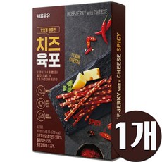 매운치즈육포, 1개, 60g