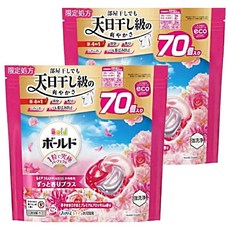 Bold 4D 碳酸機能洗衣膠球 陽光花香, 70顆, 2袋