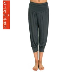 여성 요가 팬츠 캐주얼 벨로아 밴딩 스포츠 코튼 따뜻한, 다크회색 7부 팬츠, M