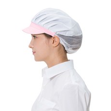 예경 위생모, PO-613(분홍무지/반망사), 1개