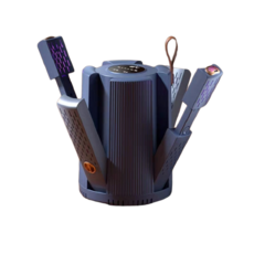 110V 烘鞋器 除臭 速干 恒温 定時 家用, 紫色, r002