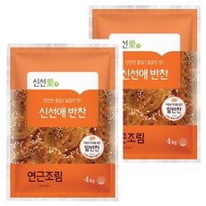 신선애 치자 연근조림 4kg, 2개