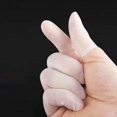 라텍스 지문방지 손가락장갑 골무 재봉사용 50입, 1개, NSG116  02라텍스골무50개입-M