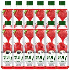 참존식품 딸기7 원액 주스, 12개, 835ml