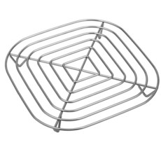 Ninja Crispi 에어 프라이어 2.5Qt 및 4QT FN101용 크리스퍼 랙 닌자 크리스피 액세서리 교체 부품 식품 등급 스테인리스 스틸 SUS304 실버, Ninja Crispi 에어 프라이어 2.5Qt 및 4