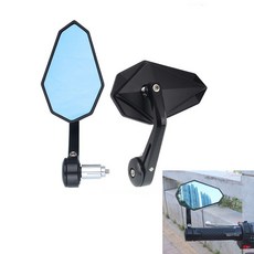 颶風騎士 機車後視鏡 復古公路賽車適用, 1個, 壓鑄