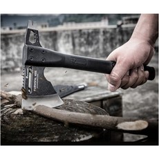 台灣黑熊 K2 多功能輕量斧頭 416g 六角工具 拔釘器 擊破器 附收納袋 K2-0299, 1個