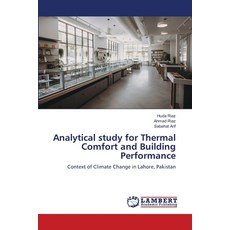(영문도서)Analytical study for Thermal Comfort and Building Performance Paperback, LAP Lambert Academic Publis..., English, 9786209287701