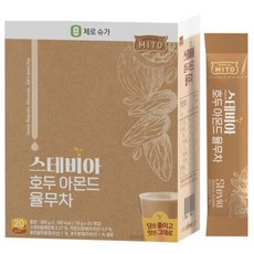 MITO 스테비아 호두 아몬드 율무차, 18g, 20개입, 1개 식품/커피/원두/차 반품 최저가 6,940원