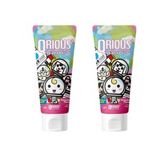 ORIOUS 兒童健康牙膏 草莓口味, 60g, 2個
