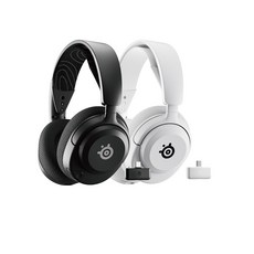 Steelseries 賽睿 Arctis Nova 5 無線耳機 快速充電 收放式麥克風 多平台相容 耳麥 耳機麥克風, 白色-XBOX版, 主商品+黑色耳機架