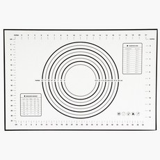 반죽 논스틱 매트 오븐 40X60CM 실리콘 베이킹 도구 만두 패드 페이스트리 라이너 시트, 26cm by 29cm, bla