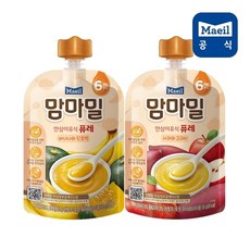 매일우유 맘마밀 혼합 바나나단호박 100g + 사과와고구마 각 10팩, 단품없음, 1개