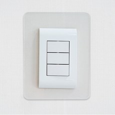 스위치용 투명 아크릴 커버 손때방지 세트, 2개