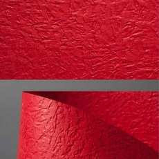 두성종이 구김지 모음 구김색지(2절x5장)"주문제작 재단판매", 120빨간색