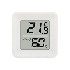 電子室內溫濕度計 高精準傢用嬰兒房溫度錶, 1個, KH電子迷你白色1支