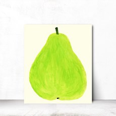 마지아갤러리 청모과 과일그림 청량감 포스터 거실 현관 인테리어액자 캔버스 S 31x41cm