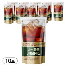 [태웅식품본사] 나는 블랙아메리카노 '여름엔 얼음컵 블랙커피! 6월 한정 특가' '진하게 내린 블랙 첨가물 없이 깔끔하게 즐기세요' '무설탕 커피의 정석', 1세트, 10개입, 230ml