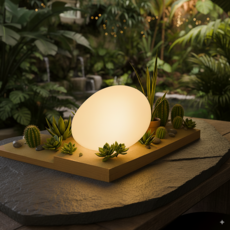 도르리 조약돌 조명 팬던트 LED조명 공조명 무드등 자연, 전구색