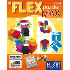 FLEX puzzler MAX 轉轉謎方 益智桌遊 彩色中文說明書, 1個