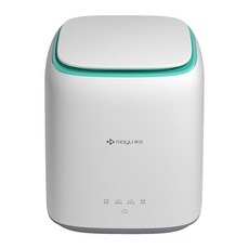 moyu摩鱼 全自動迷你洗衣機 7公升大容量 輕音運行 多種洗滌模式, 米白色臭氧杀菌款, 摩魚7L全自動洗衣機