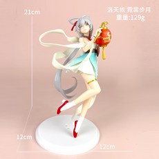 初音未來手辦美少女天鵝湖燈籠嫦娥洛天依二次元景品擺件動漫潮玩