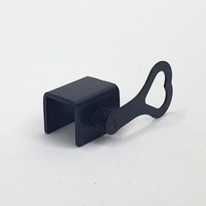미닫이문 샷시 고정장치 스토퍼 블랙 소, 1개