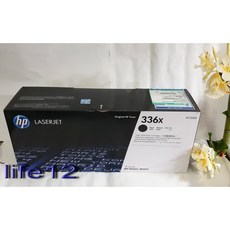 HP 336X (W1336X) 原廠高印量黑色碳粉匣, 1個, 未稅價