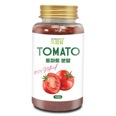 토마토 분말(스페인) 100g(플라스틱통) 토마토 가루 파우더 선식 채소 주스 제빵 재료, 1개, 100g