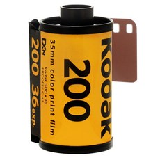 Kodak GOLD 200 底片 36張 彩色負片 35mm 三卷盒裝, 1個, 單卷無紙盒