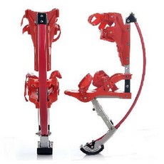 점핑부츠 점프신발 높이뛰기 유산소 바운스 방방 트램펄린, 성인 50KG-70KG, 블루