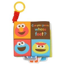 K’s Kids 奇智奇思 芝麻街布書-這是誰的腳 SB005104