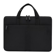 노트북가방 핑크 트렌디 노트북 가방 서류형 메신저 13.3인치 EVA, 1개, A. 블랙