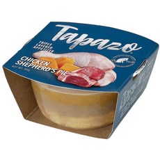 特百滋 貓罐頭 三層杯 - 貓咪濕糧點心 美味雞肉口味, 80g, 1個, 3號牧羊人雞肉派