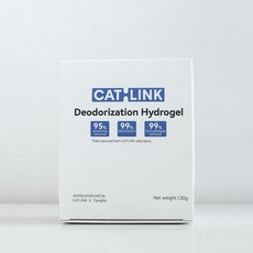 CATLINK除臭水凝膠，有效去除氨氣甲醛，寵物環境除臭清新劑, 130g, 1個