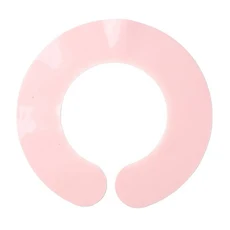 실리콘 헤어 커팅 칼라 숄 이발소 미용사 케이프 염색 방수 넥 랩 커버 이발사 액세서리, 03 Pink