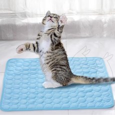 썬코 고양이 냉감패드 쿨링 반려견 무더위 시원한 애견 쿨매트, XL(100X70cm), 1개